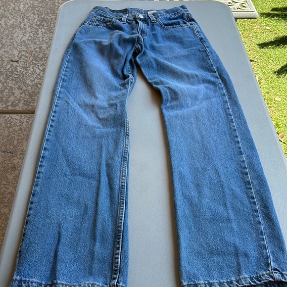 Levi’s Jeans 522 Size 1 Junior Medium Superlow Loose Fit Pre-Owned - Picture 3 of 16